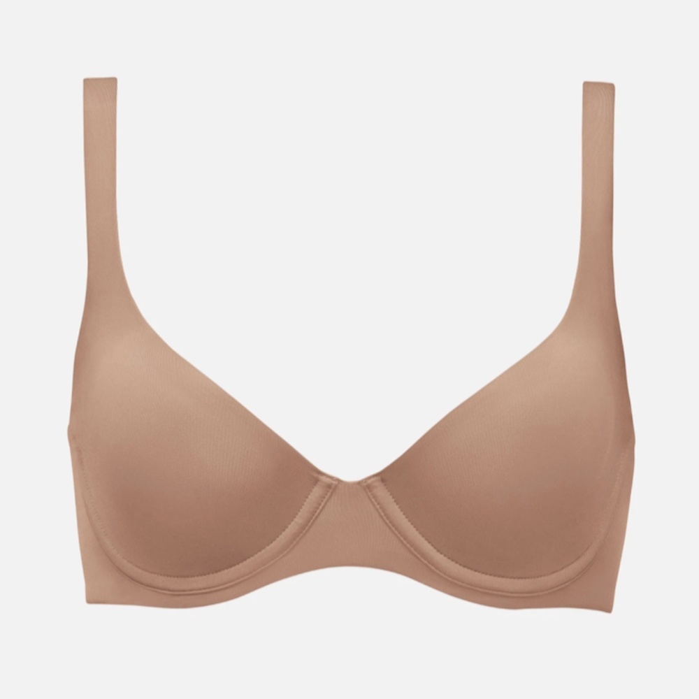 Scoop Bra in Taupe